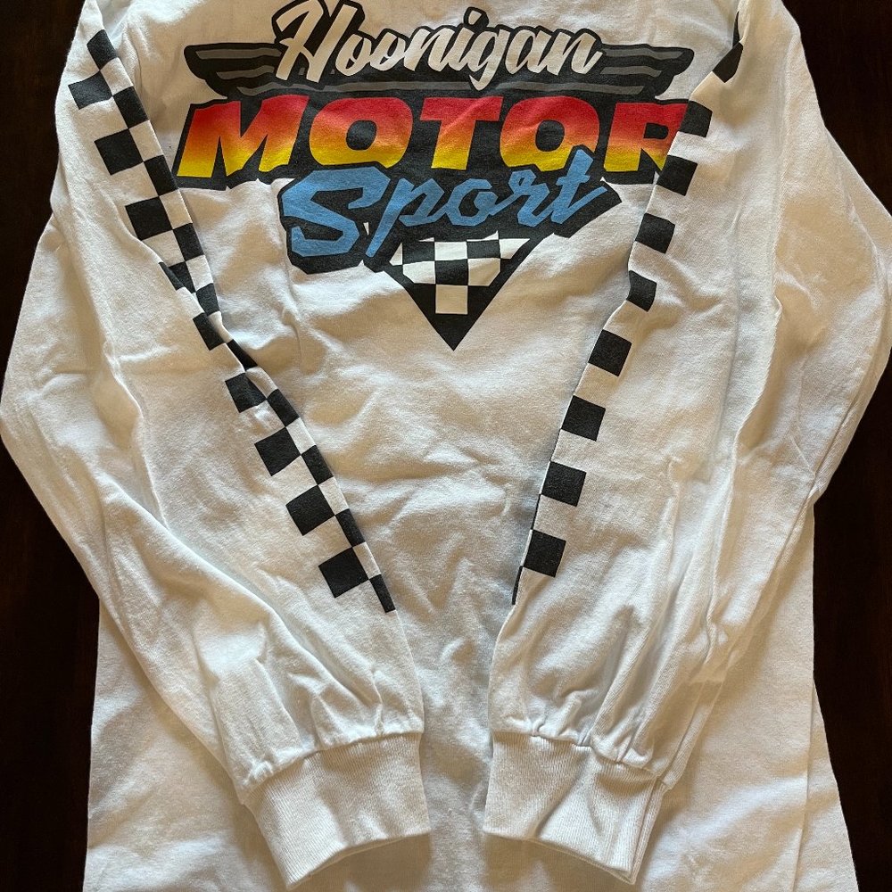 Hoonigan white long sleeve